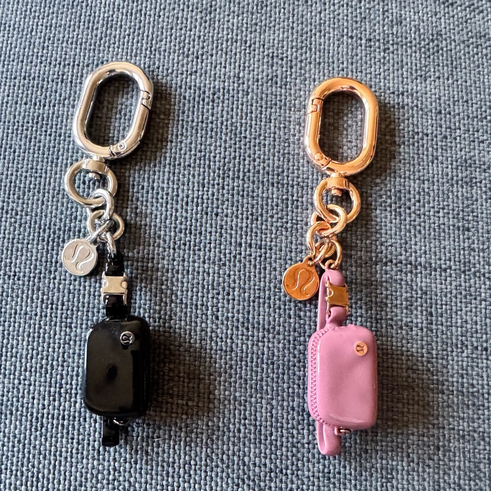 Lululemon Everywhere Belt Bag Charm Keychain
